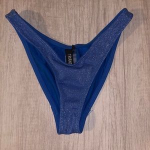 Triangl swimsuit, cheeky bottoms, size small
